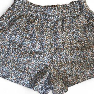 Abercrombie & Fitch Multicolored Floral High-Waisted Shorts Size S